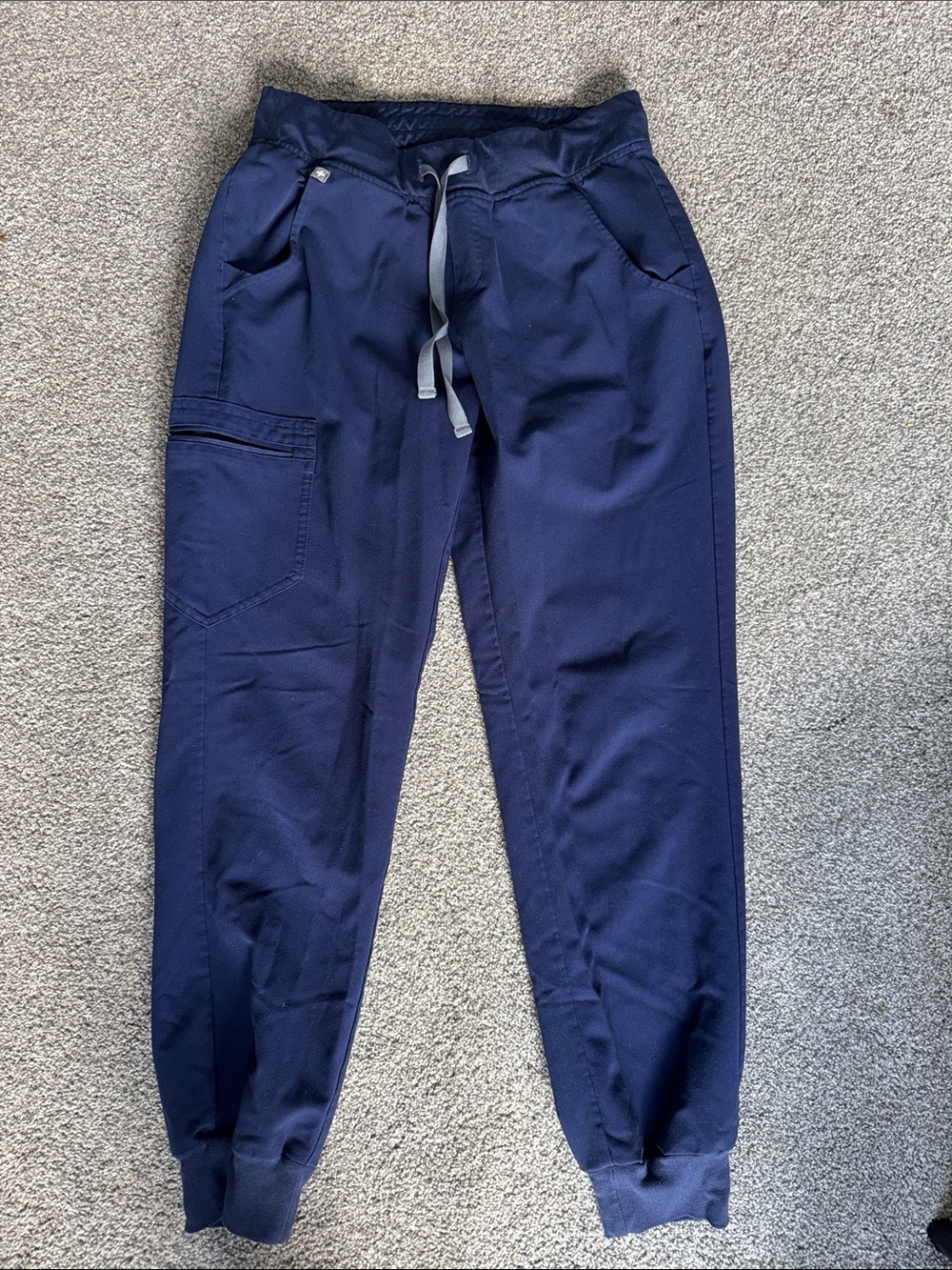 Figs Navy Drawstring Jogger scrubs